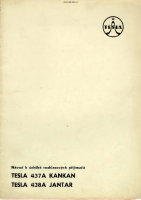 Tesla 437a - Navod k udrzbe 